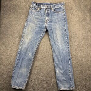 Levi Strauss & Co 505 Jeans‎ Men 34x34 Regular Fit Blue Denim Pants